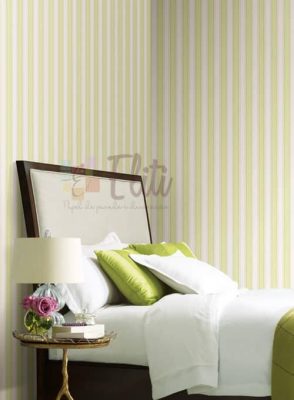 papel de parede Ashford Stripes ambiente 02
