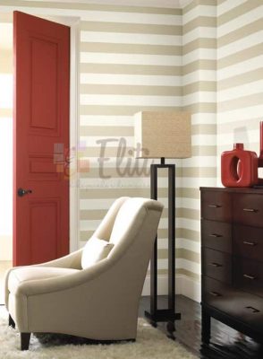 papel de parede Ashford Stripes ambiente 14