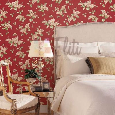 Papel de Parede English Florals ambiente 02
