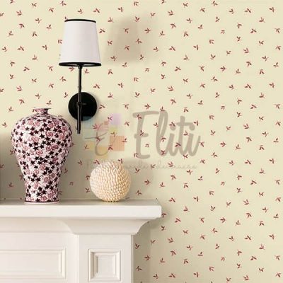 Papel de Parede English Florals ambiente 03