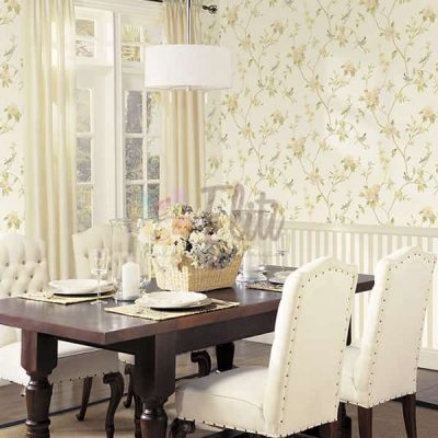 Papel de Parede Rose Garden 2 - Ambiente 1