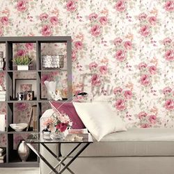 Papel de Parede Rose Garden 2 - Ambiente 2