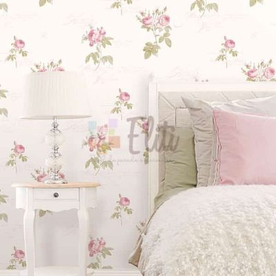 Papel de Parede Rose Garden 2 - Ambiente 5